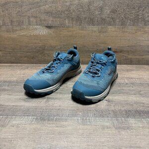 Keen Terradora II Vent Tapestry blue Glow Hiking Shoes Women's Size 9.5